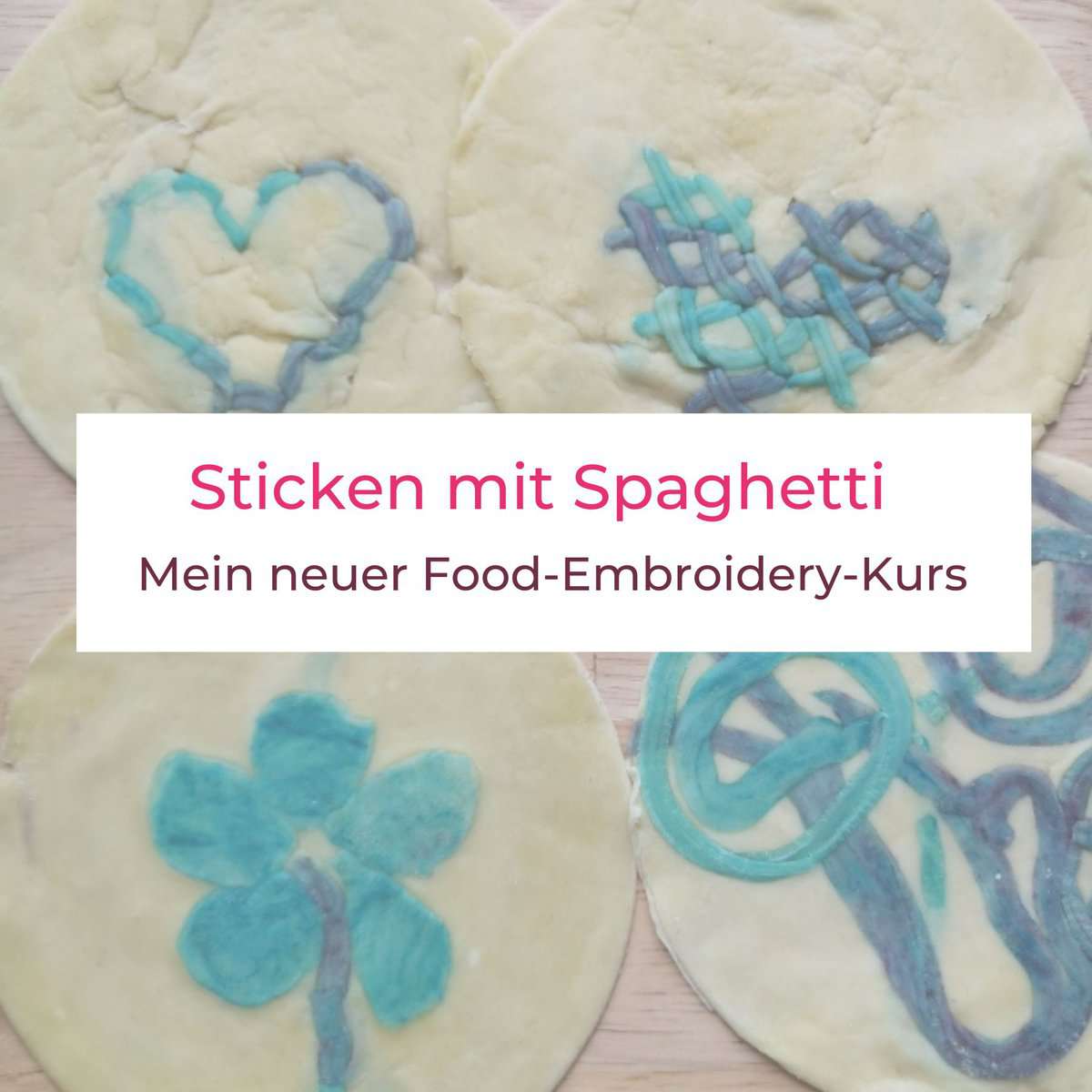 Read more about the article Mein Aprilscherz 2023: Sticken mit Spaghetti